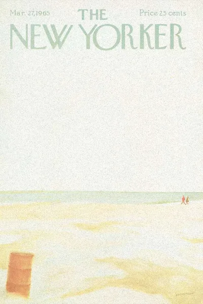 Постер с обложкой The New Yorker 27.03.1965