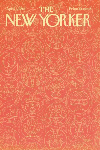 Постер с обложкой The New Yorker 03.04.1965