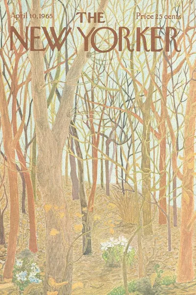 Постер с обложкой The New Yorker 10.04.1965