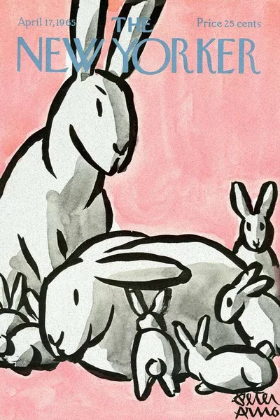 Постер с обложкой The New Yorker 17.04.1965