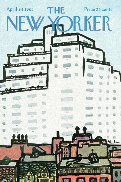 Постер с обложкой The New Yorker 24.04.1965