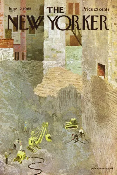 Постер с обложкой The New Yorker 12.06.1965