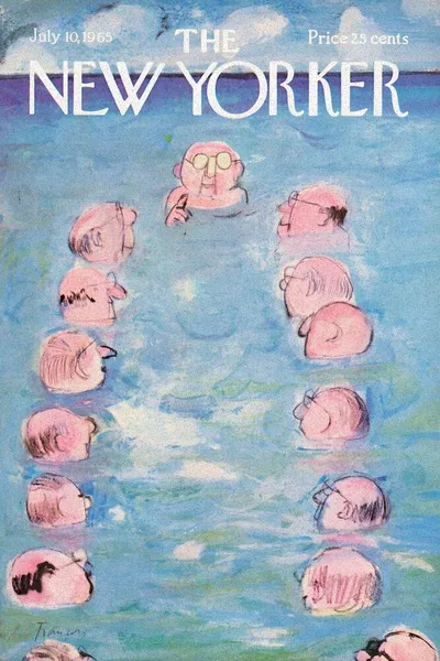 Постер с обложкой The New Yorker 10.07.1965