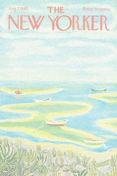 Постер с обложкой The New Yorker 07.08.1965