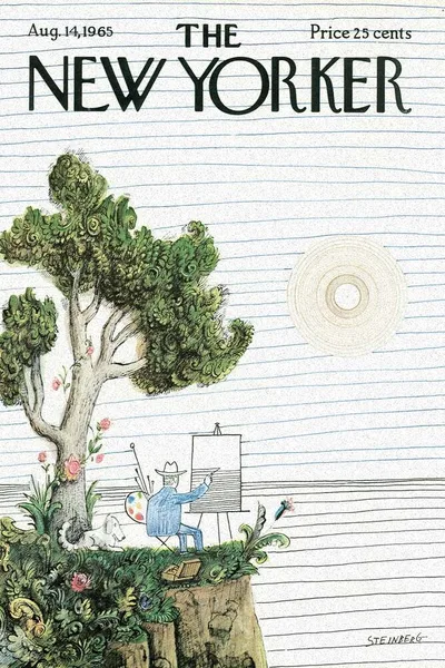 Постер с обложкой The New Yorker 14.08.1965