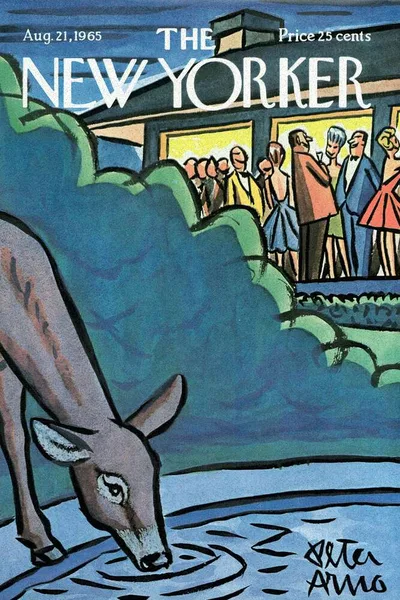 Постер с обложкой The New Yorker 21.08.1965