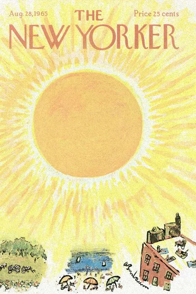 Постер с обложкой The New Yorker 28.08.1965