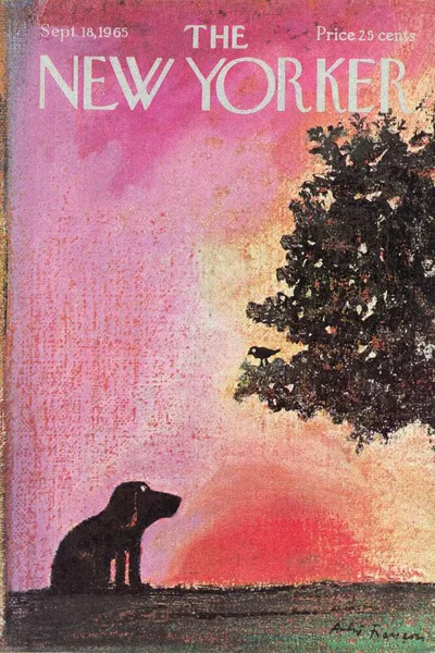 Постер с обложкой The New Yorker 18.09.1965