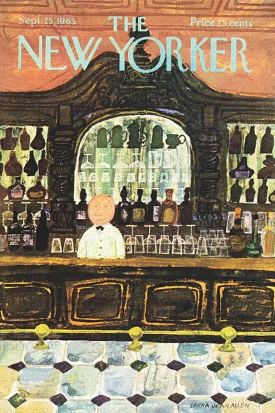 Постер с обложкой The New Yorker 25.09.1965