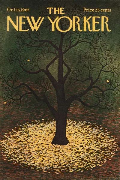 Постер с обложкой The New Yorker 16.10.1965