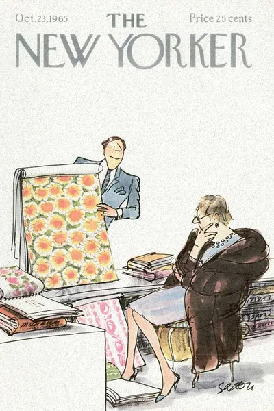 Постер с обложкой The New Yorker 23.10.1965