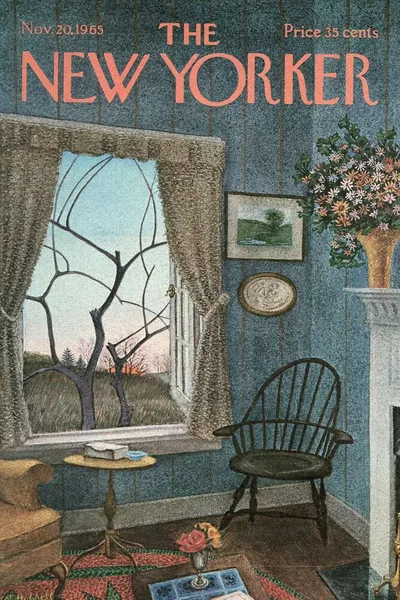 Постер с обложкой The New Yorker 20.11.1965
