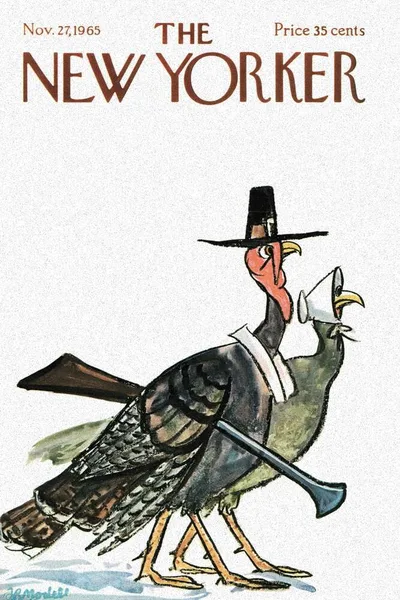 Постер с обложкой The New Yorker 27.11.1965