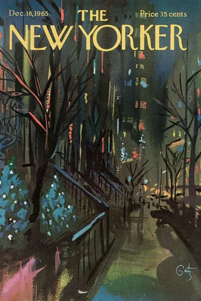 Постер с обложкой The New Yorker 18.12.1965