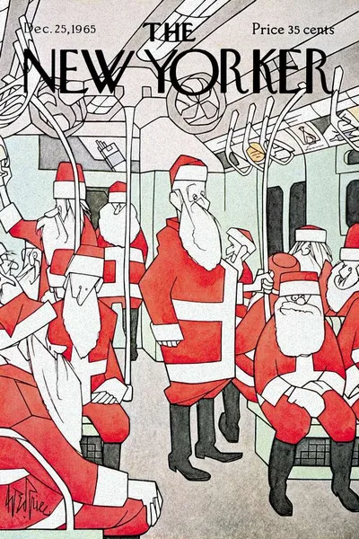 Постер с обложкой The New Yorker 25.12.1965