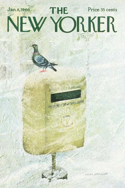 Постер с обложкой The New Yorker 08.01.1966