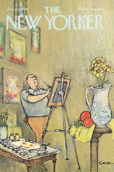 Постер с обложкой The New Yorker 15.01.1966