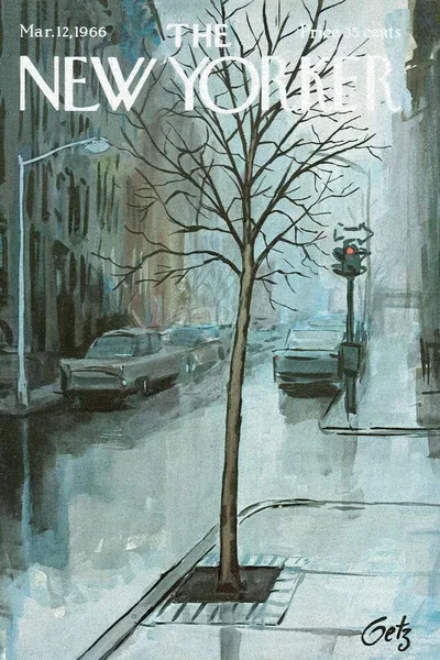 Постер с обложкой The New Yorker 12.03.1966