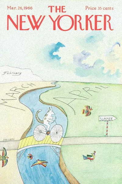 Постер с обложкой The New Yorker 26.03.1966