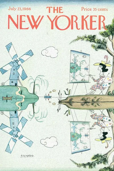 Постер с обложкой The New Yorker 23.07.1966