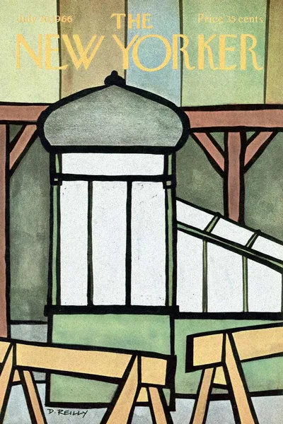 Постер с обложкой The New Yorker 30.07.1966