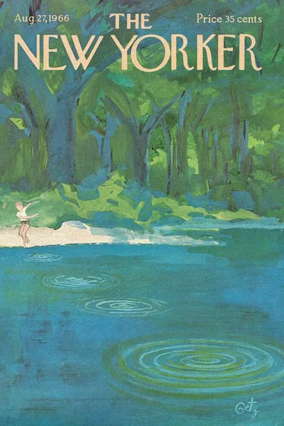Постер с обложкой The New Yorker 27.08.1966