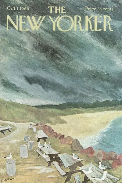 Постер с обложкой The New Yorker 01.10.1966