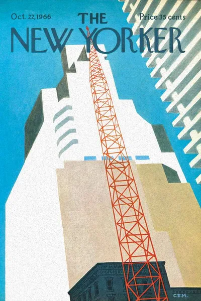 Постер с обложкой The New Yorker 22.10.1966