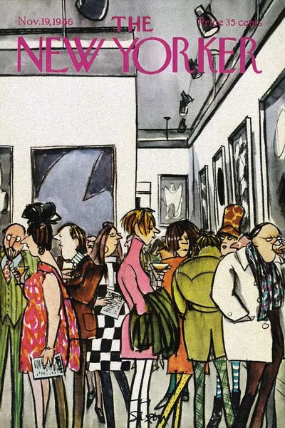 Постер с обложкой The New Yorker 19.11.1966