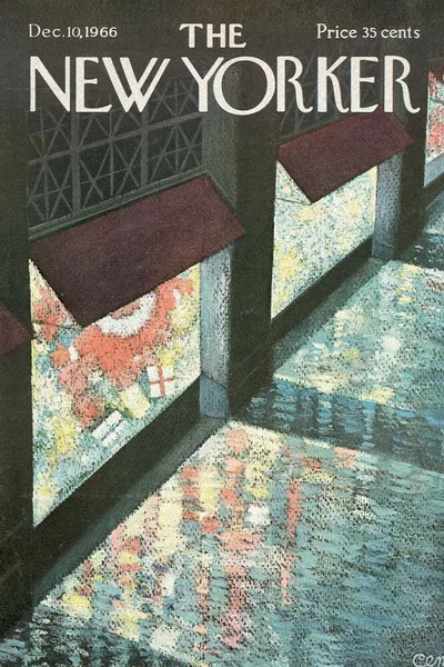 Постер с обложкой The New Yorker 10.12.1966
