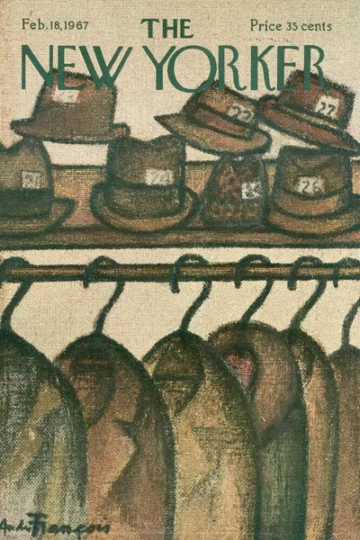 Постер с обложкой The New Yorker 18.02.1967