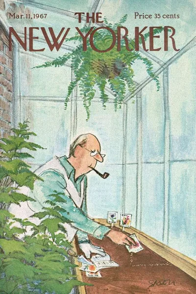 Постер с обложкой The New Yorker 11.03.1967