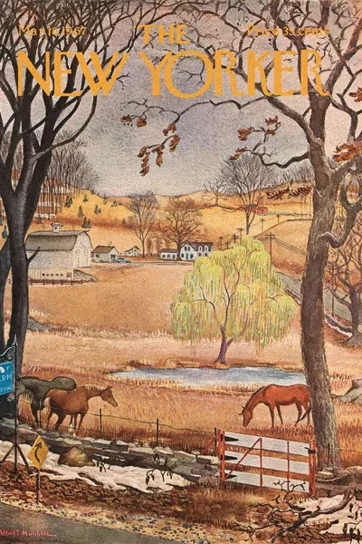 Постер с обложкой The New Yorker 18.03.1967