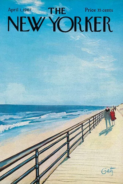 Постер с обложкой The New Yorker 01.04.1967