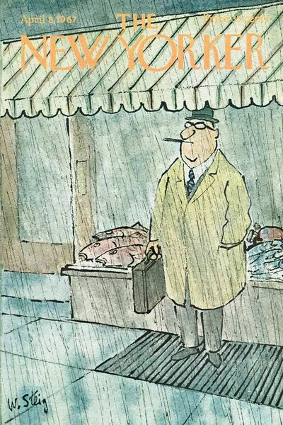 Постер с обложкой The New Yorker 08.04.1967