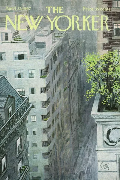 Постер с обложкой The New Yorker 22.04.1967