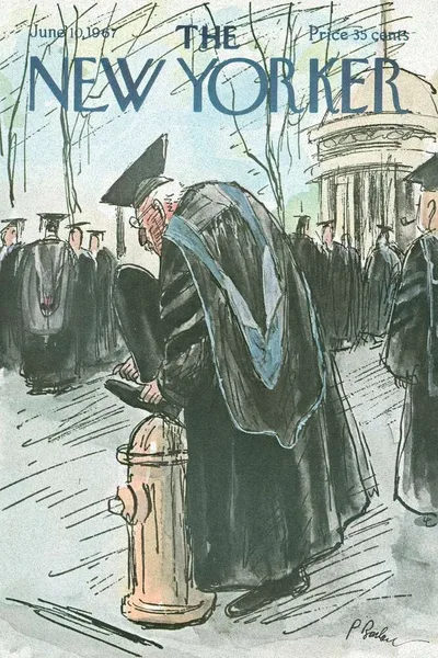 Постер с обложкой The New Yorker 10.06.1967