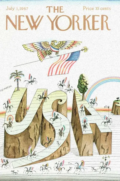 Постер с обложкой The New Yorker 01.07.1967