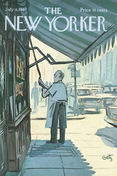 Постер с обложкой The New Yorker 08.07.1967