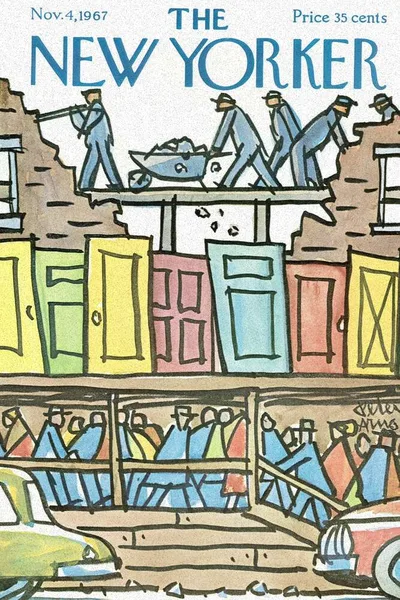 Постер с обложкой The New Yorker 04.11.1967