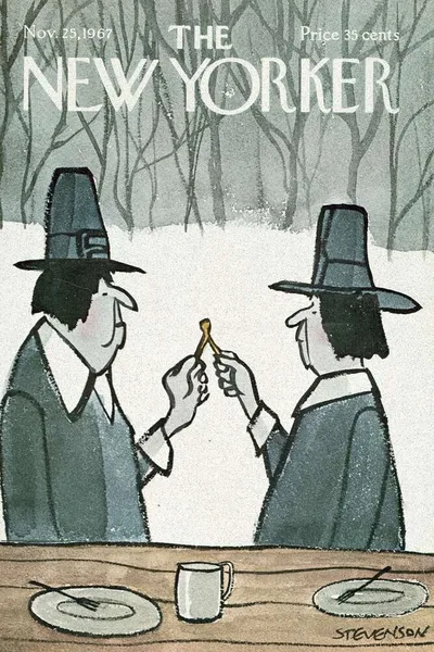 Постер с обложкой The New Yorker 25.11.1967