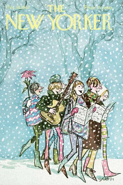 Постер с обложкой The New Yorker 16.12.1967