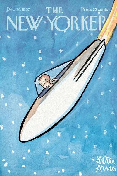 Постер с обложкой The New Yorker 30.12.1967