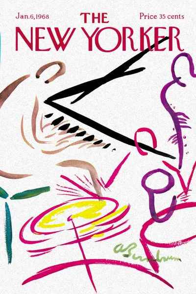 Постер с обложкой The New Yorker 06.01.1968
