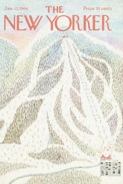 Постер с обложкой The New Yorker 13.01.1968