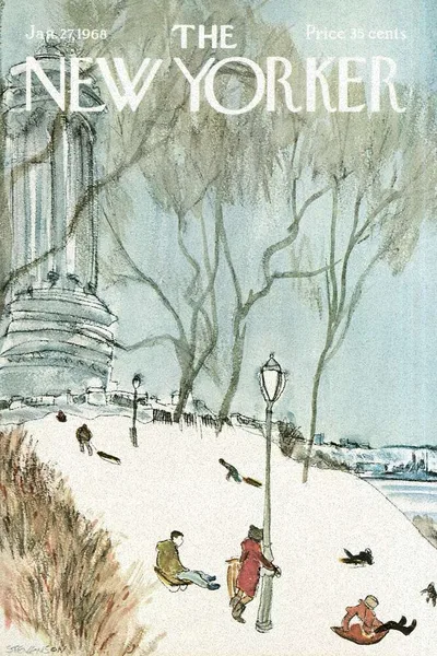 Постер с обложкой The New Yorker 27.01.1968