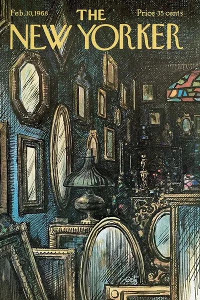 Постер с обложкой The New Yorker 10.02.1968