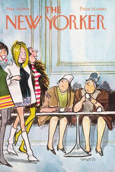 Постер с обложкой The New Yorker 30.03.1968