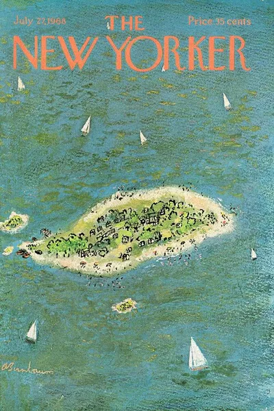 Постер с обложкой The New Yorker 27.07.1968