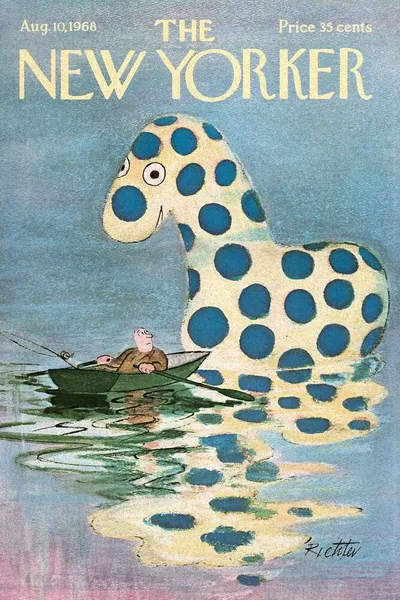 Постер с обложкой The New Yorker 10.08.1968